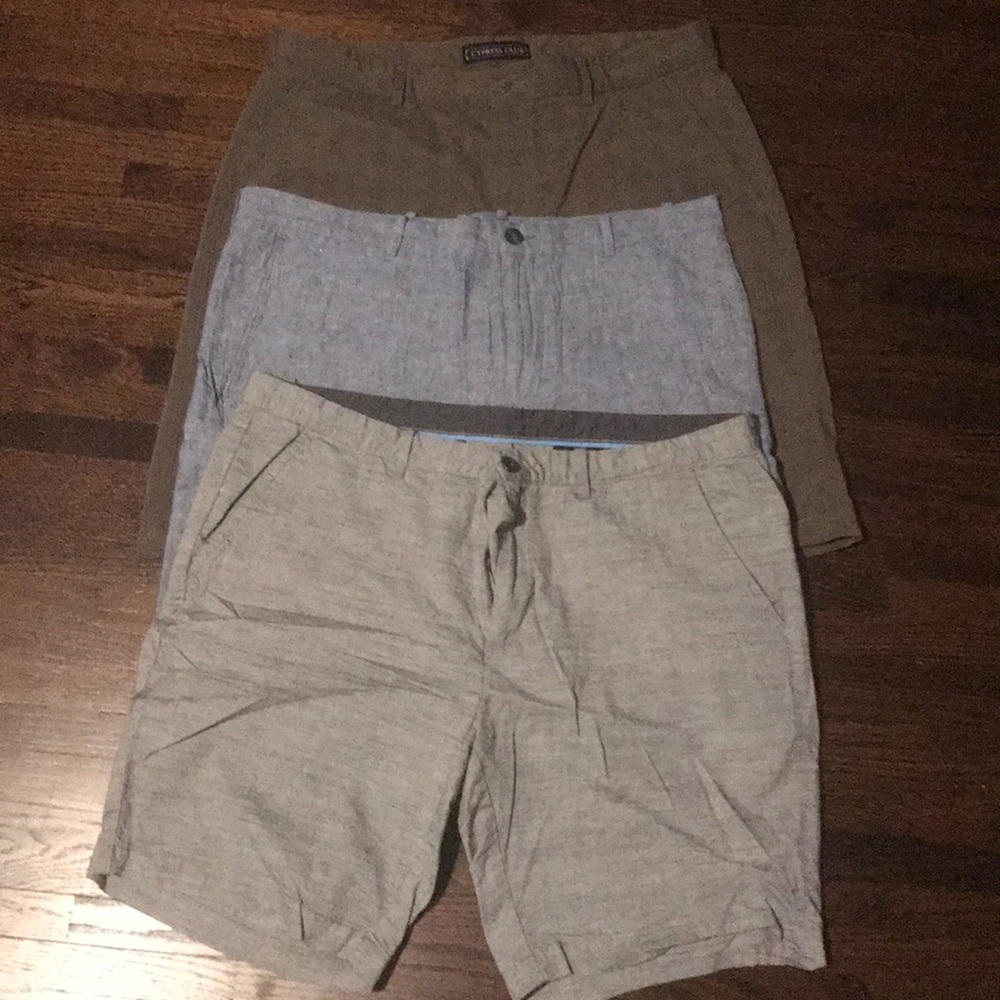 Men’s Linen Shorts Lot 36 / 38 Calvin Klein